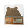 オーガニックコットン100 くまさん帽子(ブラウン) 36cm 【2セット】:商品画像1