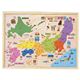 学研ステイフル 木製パズル 日本地図:商品画像